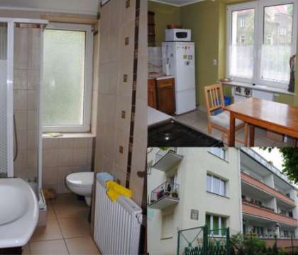 Dwupokojowe mieszkanie w zabytkowej części Gdańska - Oliwie