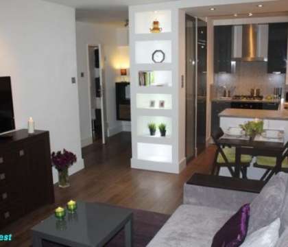 Elegancki apartament „Silver nest” w centrum Warszawy dla 1-3 osób